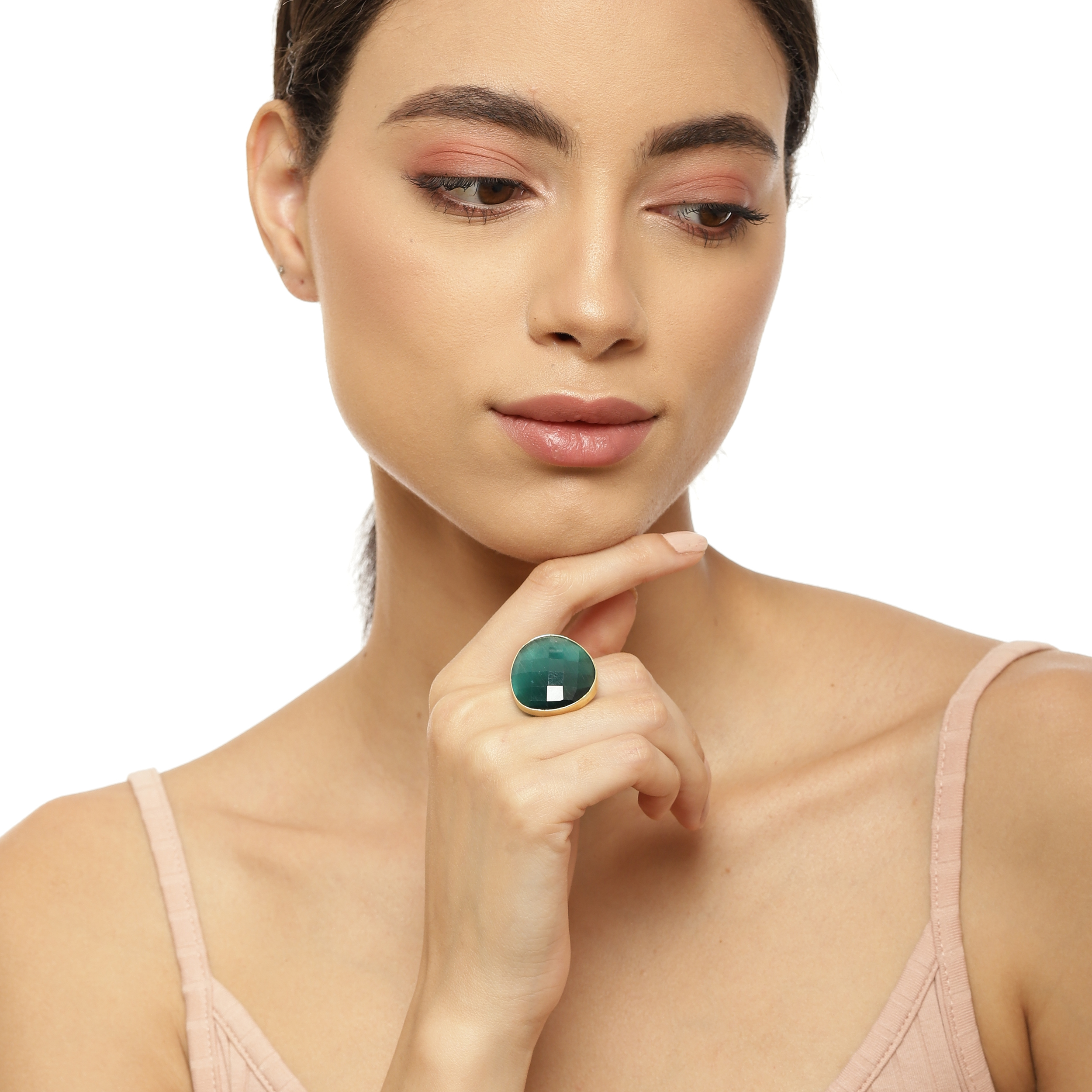 Lagoon Drop Ring