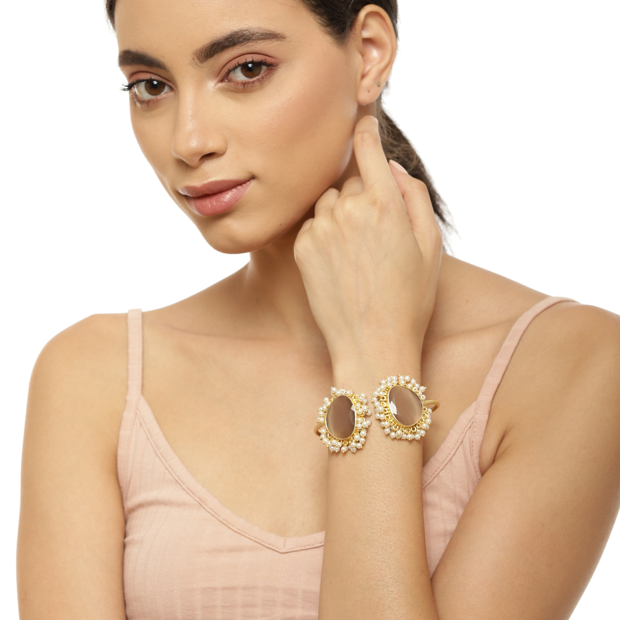 Caramel Catseye Bracelet