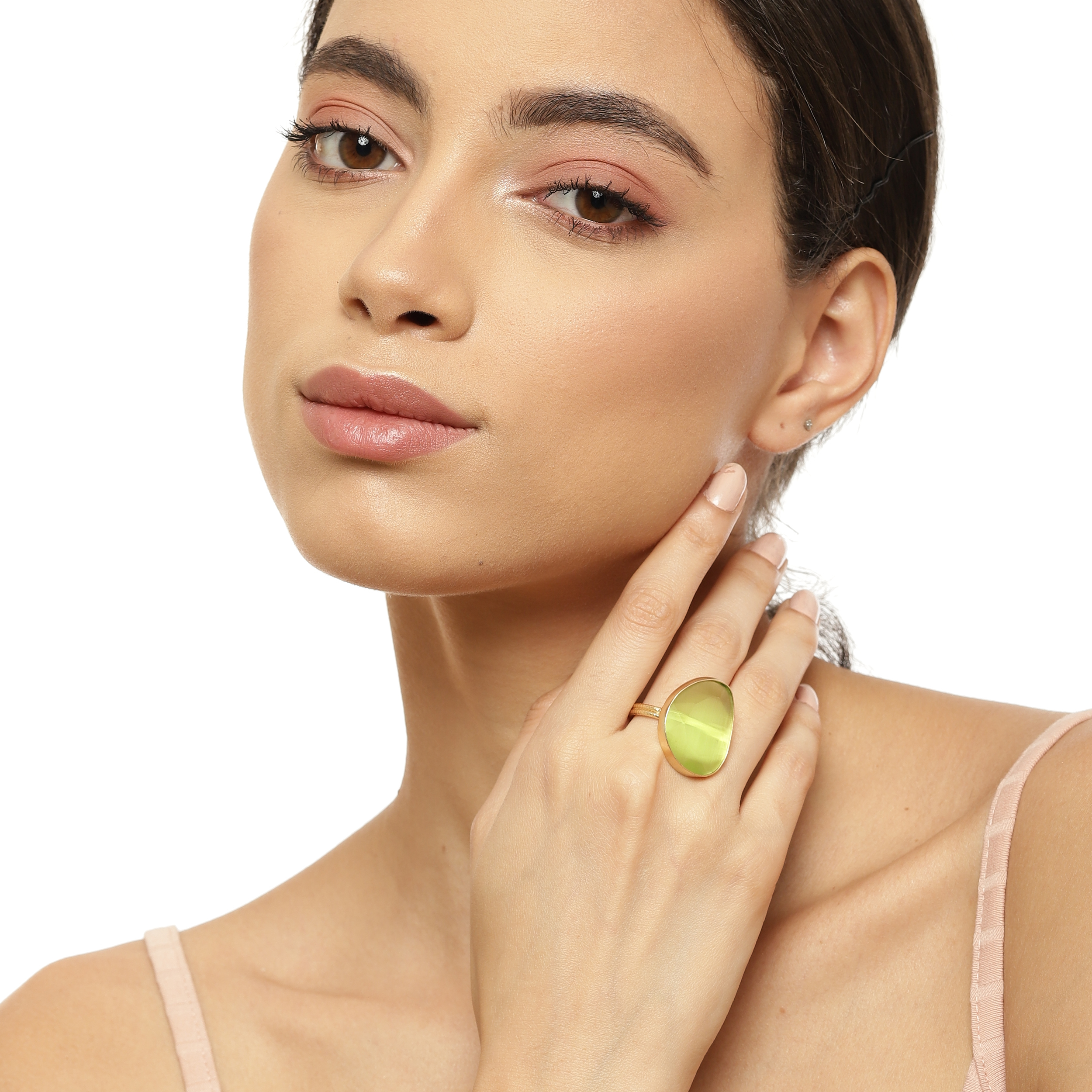 Lime Drop Ring